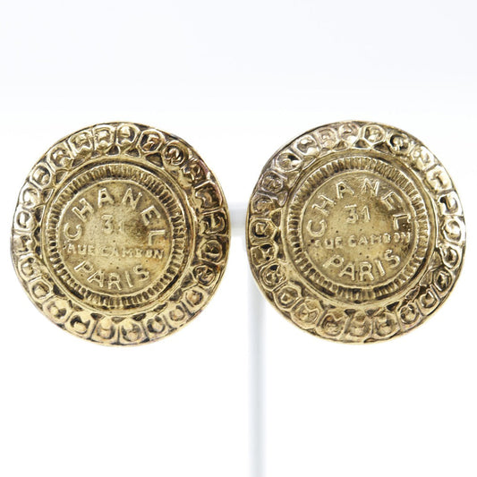 CHANEL CAMBON EARLING 31 RUE CAMBON Vintage G  French made  26.0g Cambon
