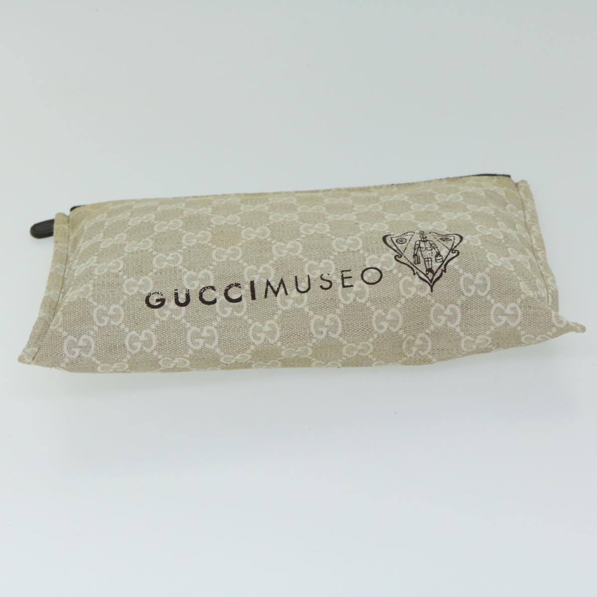 Gucci Gg Canvas Beige Canvas Clutch Bag
