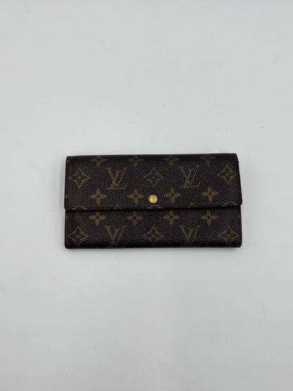 Louis Vuitton | Bags | Louis Vuitton Monogram Pochette Porte Monnaie Credit Wallet AG089O