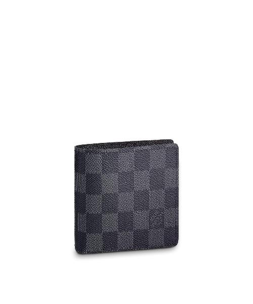 Louis Vuitton Wallet Damier Graphite Canvas