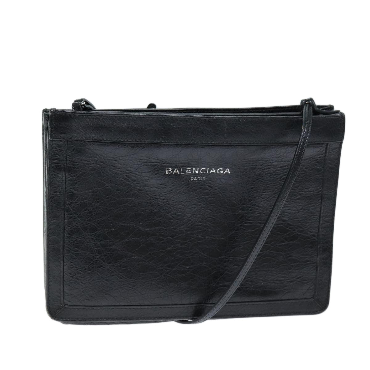 Balenciaga Navy Shoulder Bag