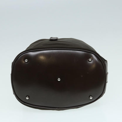 Gucci Bamboo Brown Synthetic Handbag