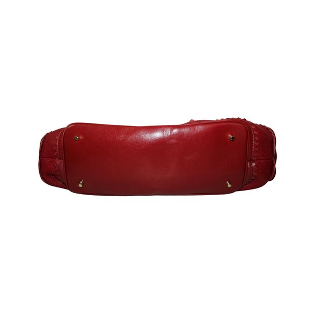 Burberry PRORSUM Prorsum Dark Red Shrimpton Tote