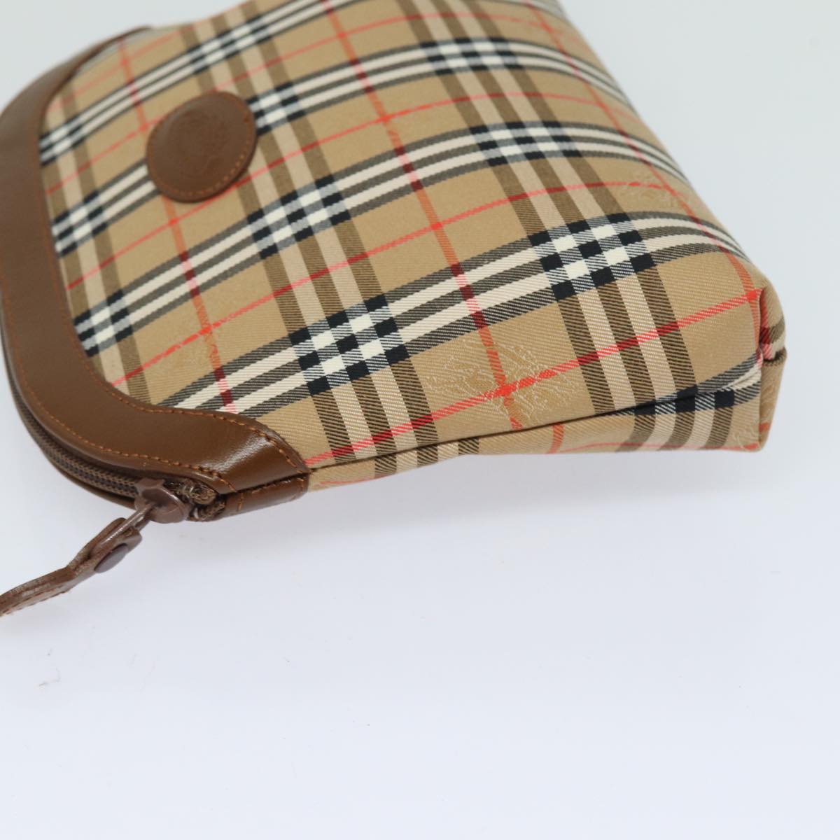 BURBERRY Nova Check Clutch Bag