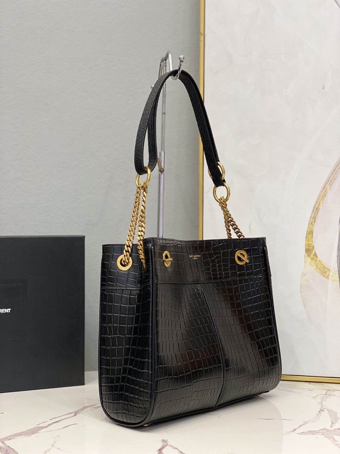 Yves Saint Laurent Claude-Effect Tote Bag