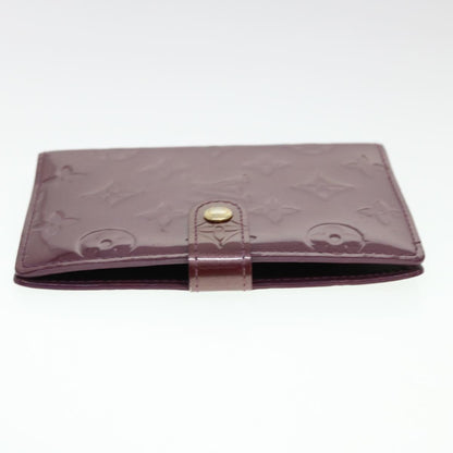 Louis Vuitton Bordeaux Patent leather Agenda cover wallet accessories