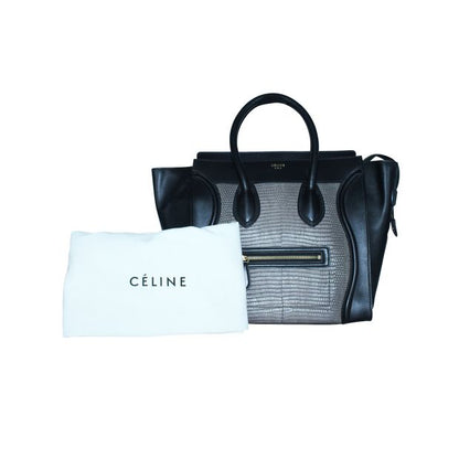 Celine Medium Python Phantom Luggage Tote