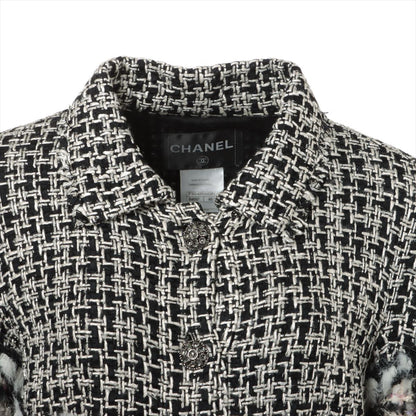 Chanel Coco Grippor P39 Twid Coat 40  Multicolor Fantasy 10AW Collection Runway 21 P39540W04561