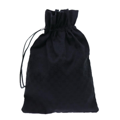 Gucci Gg Canvas Black Canvas Clutch Bag ()