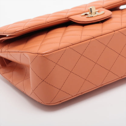 Chanel Matrasse 23 Small  Double Flap Double Chain Bag Orange G  A01113