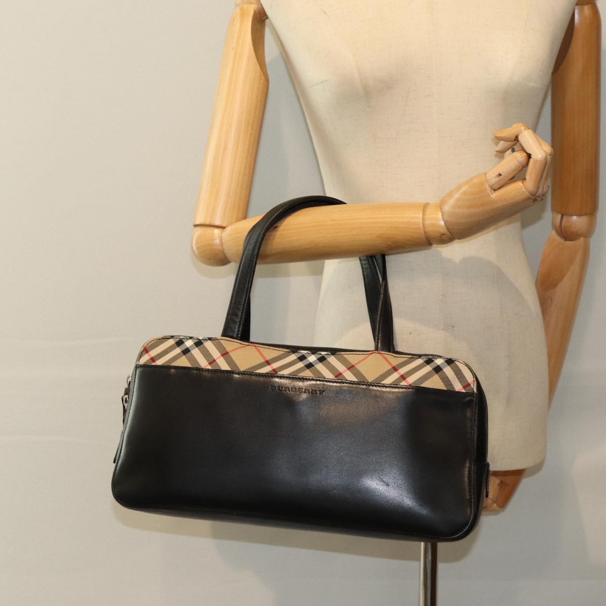 BURBERRY Nova Check Handbag