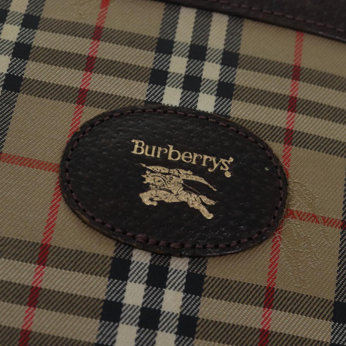 BURBERRY Nova Check Clutch Bag