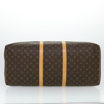 Louis Vuitton Brown Canvas Keepall 60 travel bag