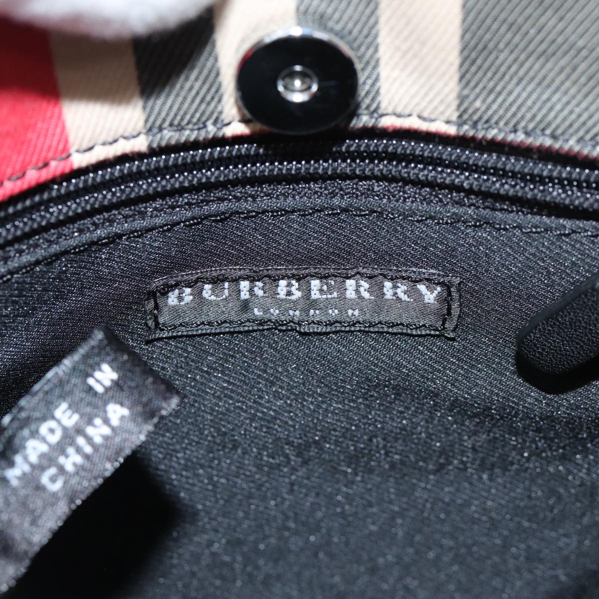 BURBERRY Nova Check Handbag