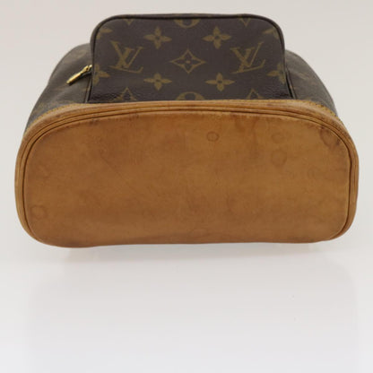 Louis Vuitton Gray Canvas Montsouris backpack bag