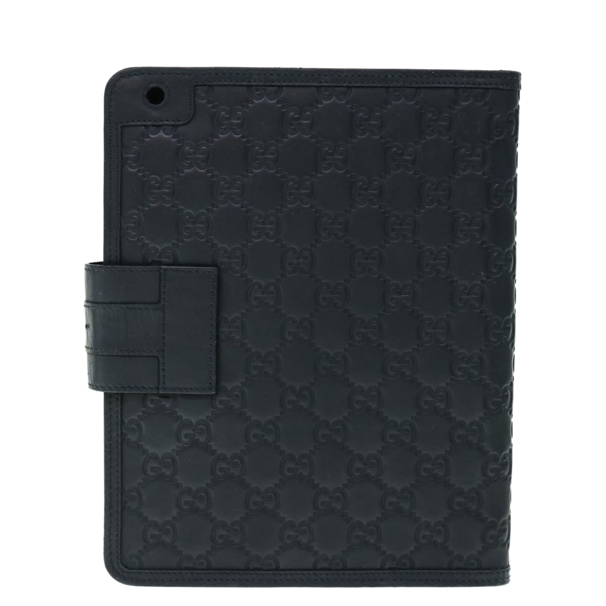 Gucci Guccissima Black Canvas Wallet