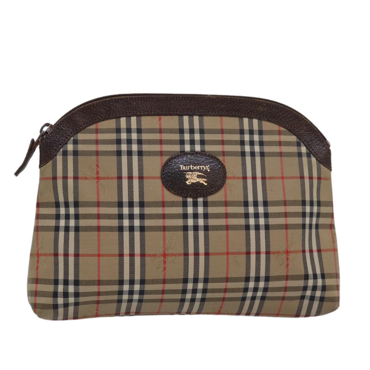 BURBERRY Nova Check Clutch Bag