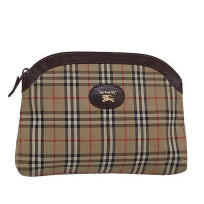 BURBERRY Nova Check Clutch Bag