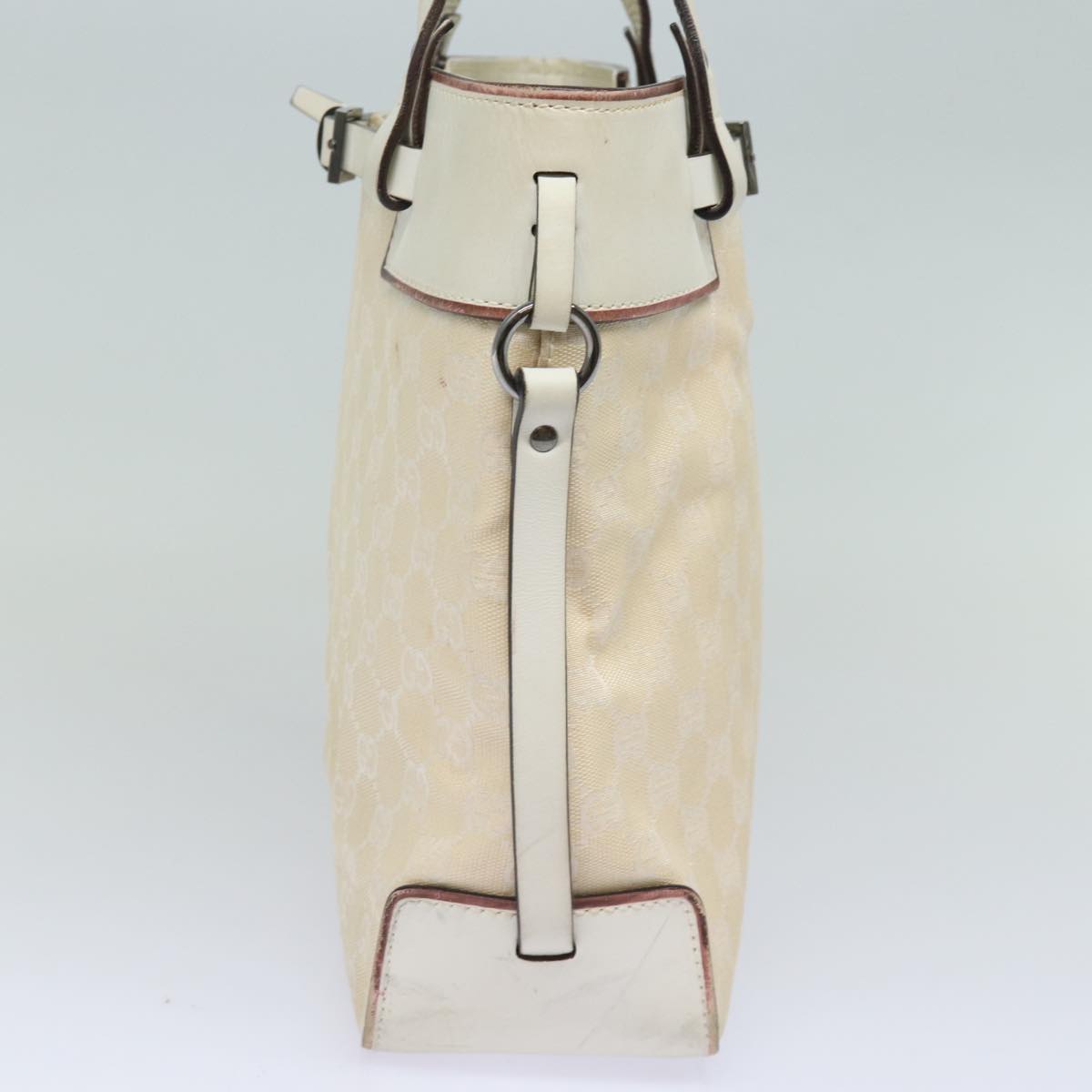 Gucci Gg Canvas Beige Canvas Tote Bag
