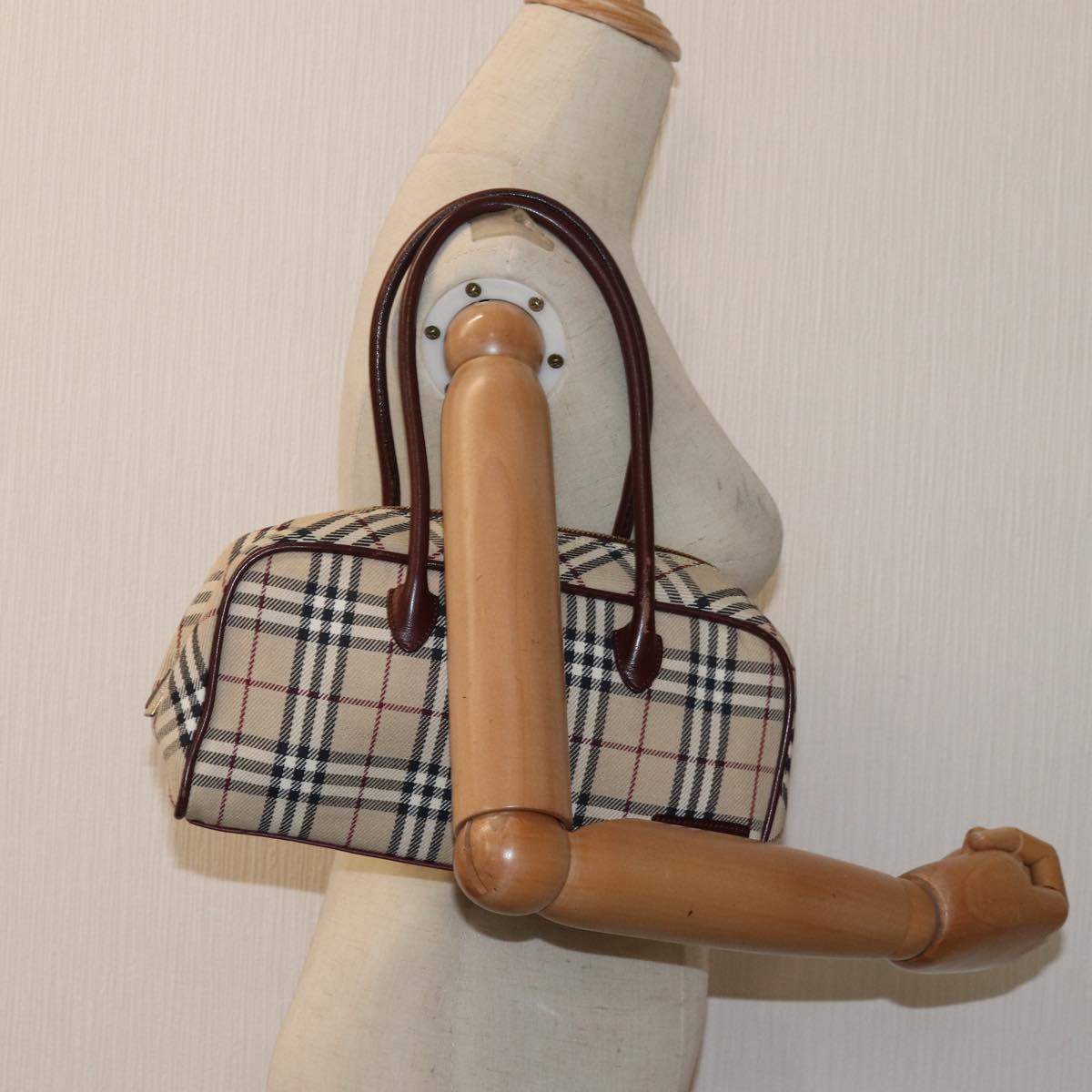 BURBERRY Nova Check Handbag