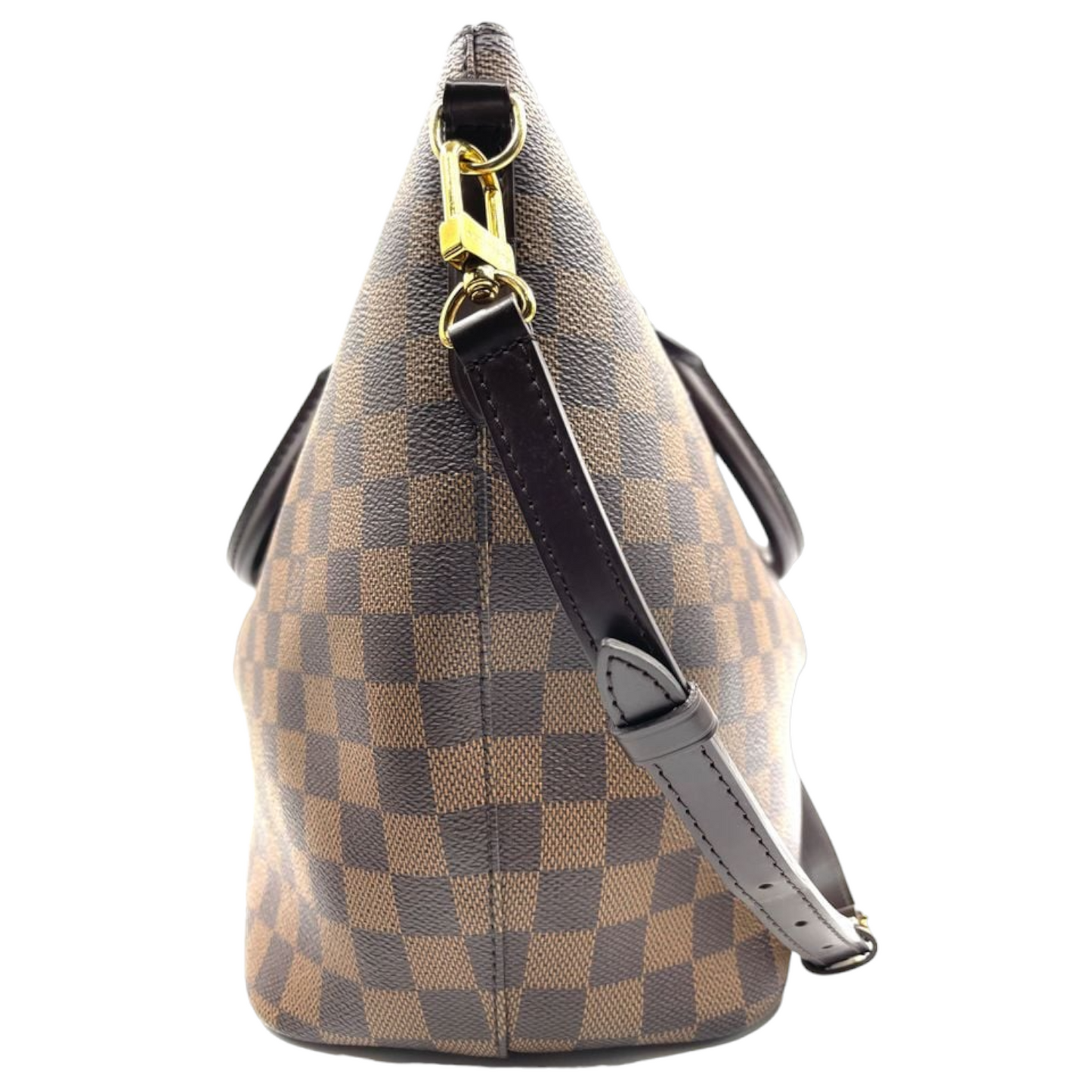 Louis-Vuitton Damier Ebene Siena MM PVC leather Brown 2WAY GHW
