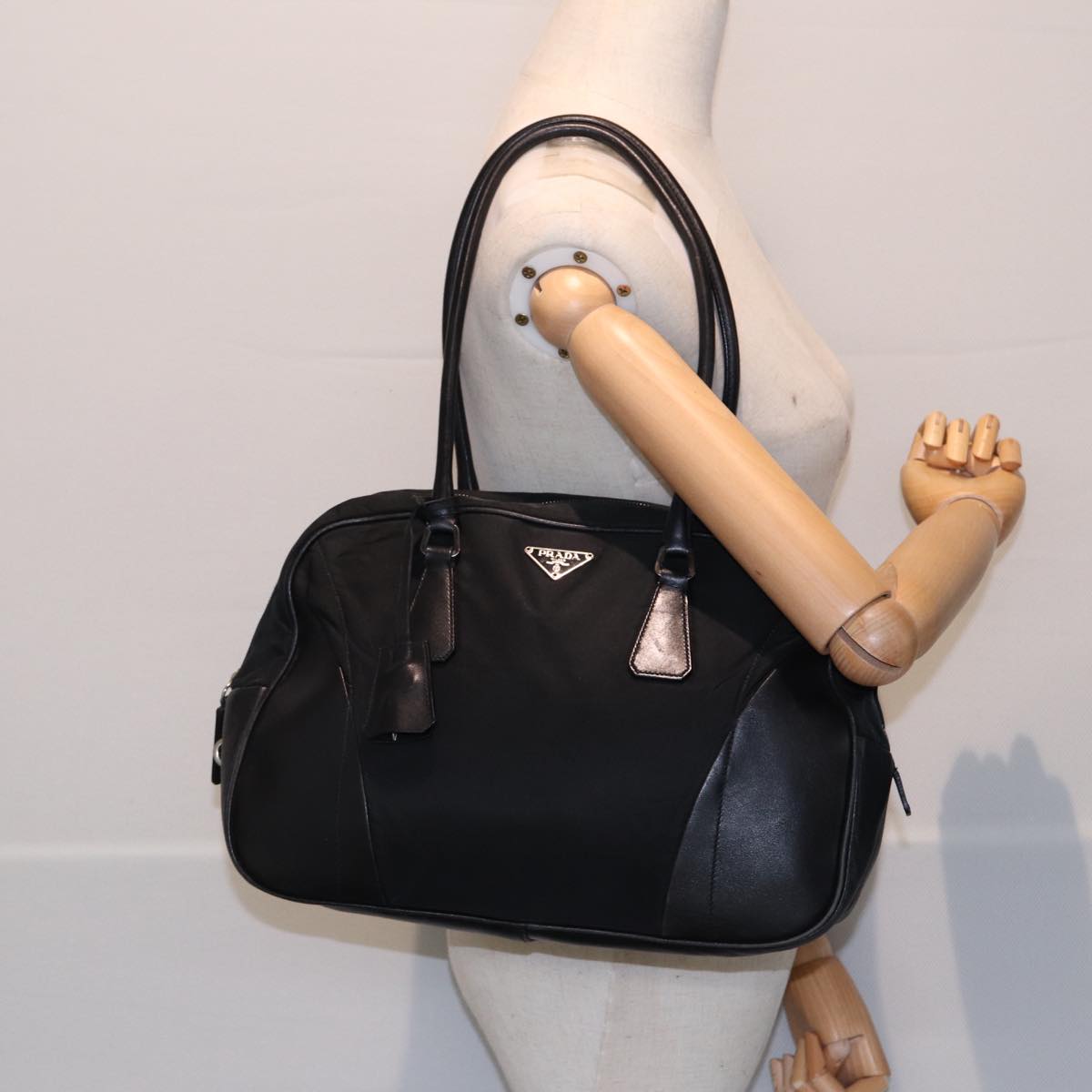 PRADA Bowling Shoulder Bag