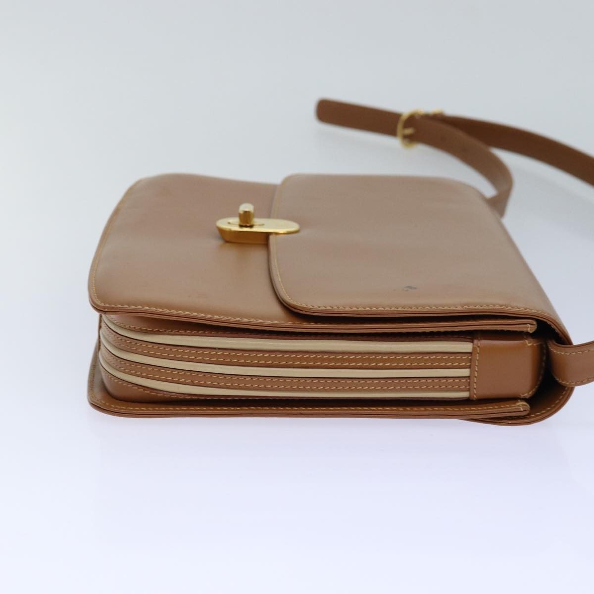 Gucci Brown Leather Shoulder Bag