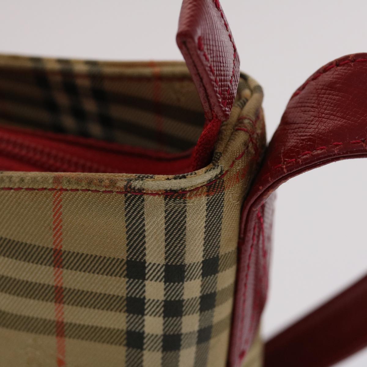 BURBERRY Haymarket Shoulder Bag