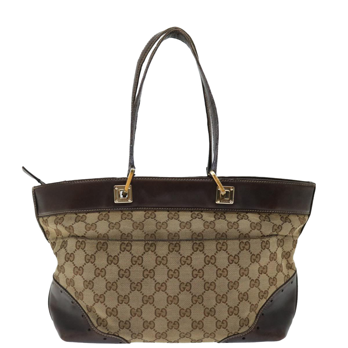 Gucci Gg Canvas Beige Canvas Tote Bag