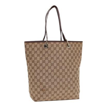 Gucci Gg Canvas Beige Canvas Tote Bag ()