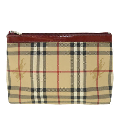 BURBERRY Nova Check Clutch Bag