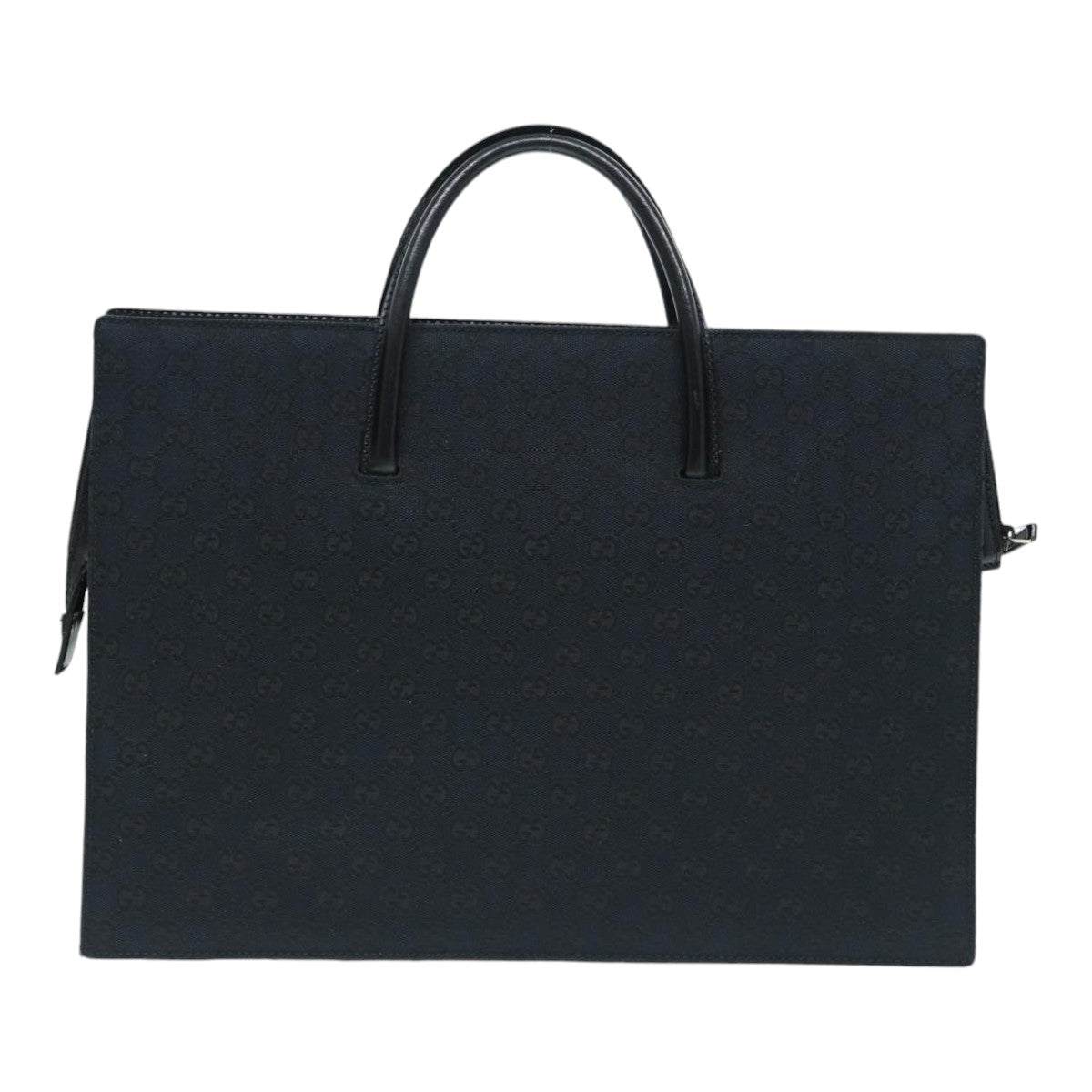 Gucci Gg Canvas Black Canvas Handbag