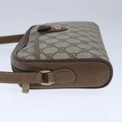 Gucci Sherry Beige Canvas Shoulder Bag