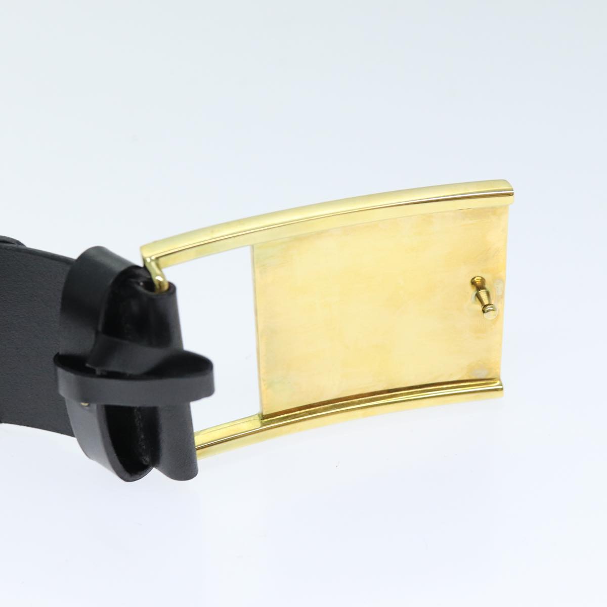 Gucci Black Leather Belt