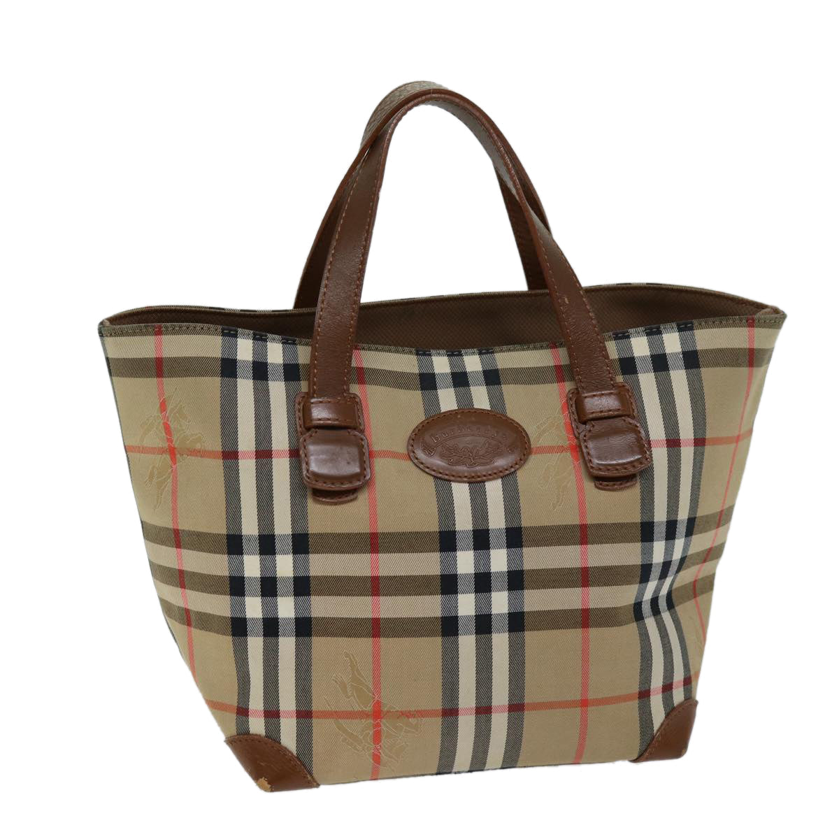 BURBERRY Nova Check Handbag