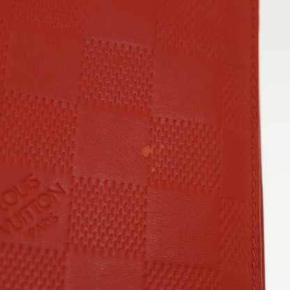 Louis Vuitton Orange Leather Brazza wallet accessories