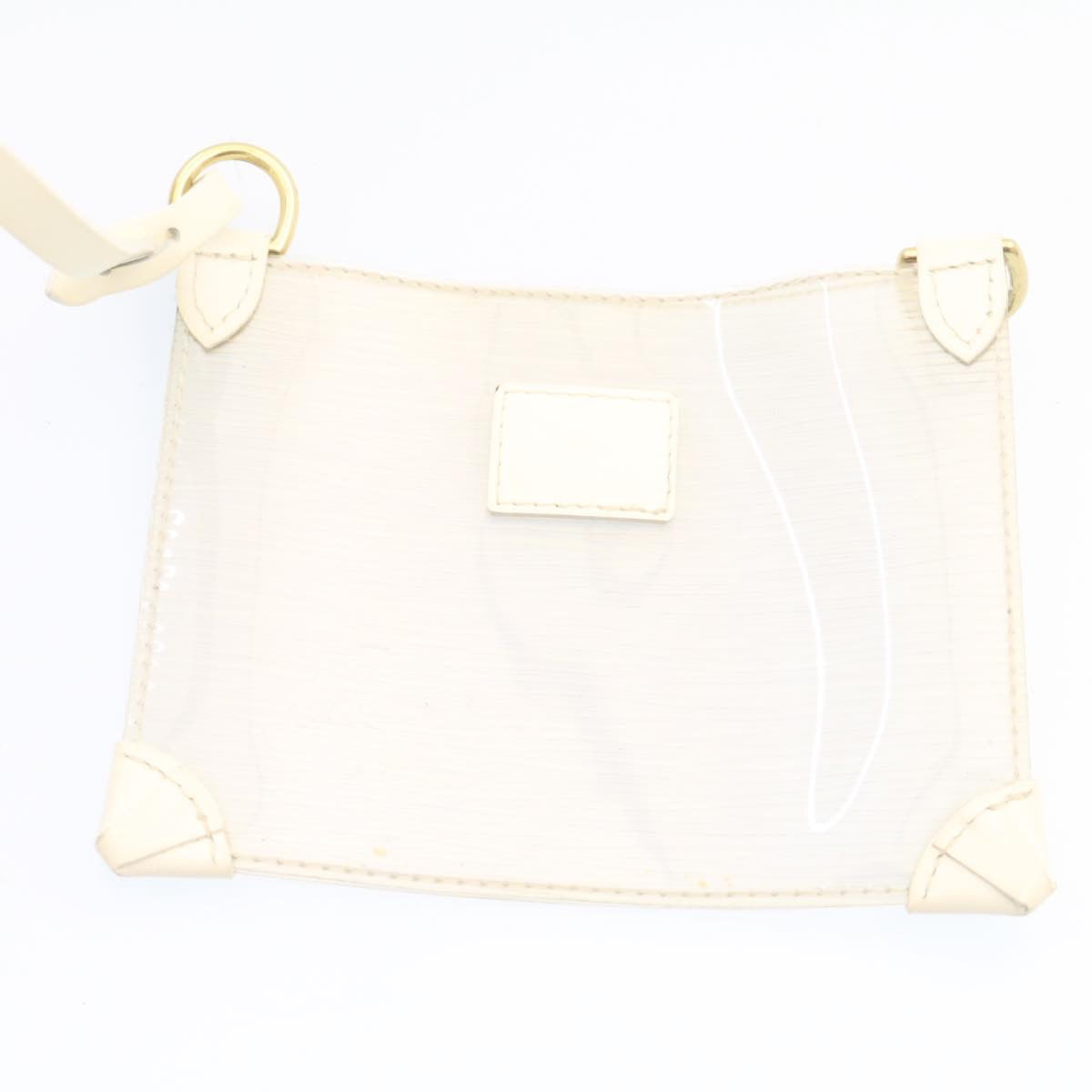 Louis Vuitton White Velvet Lagoon Bay tote bag