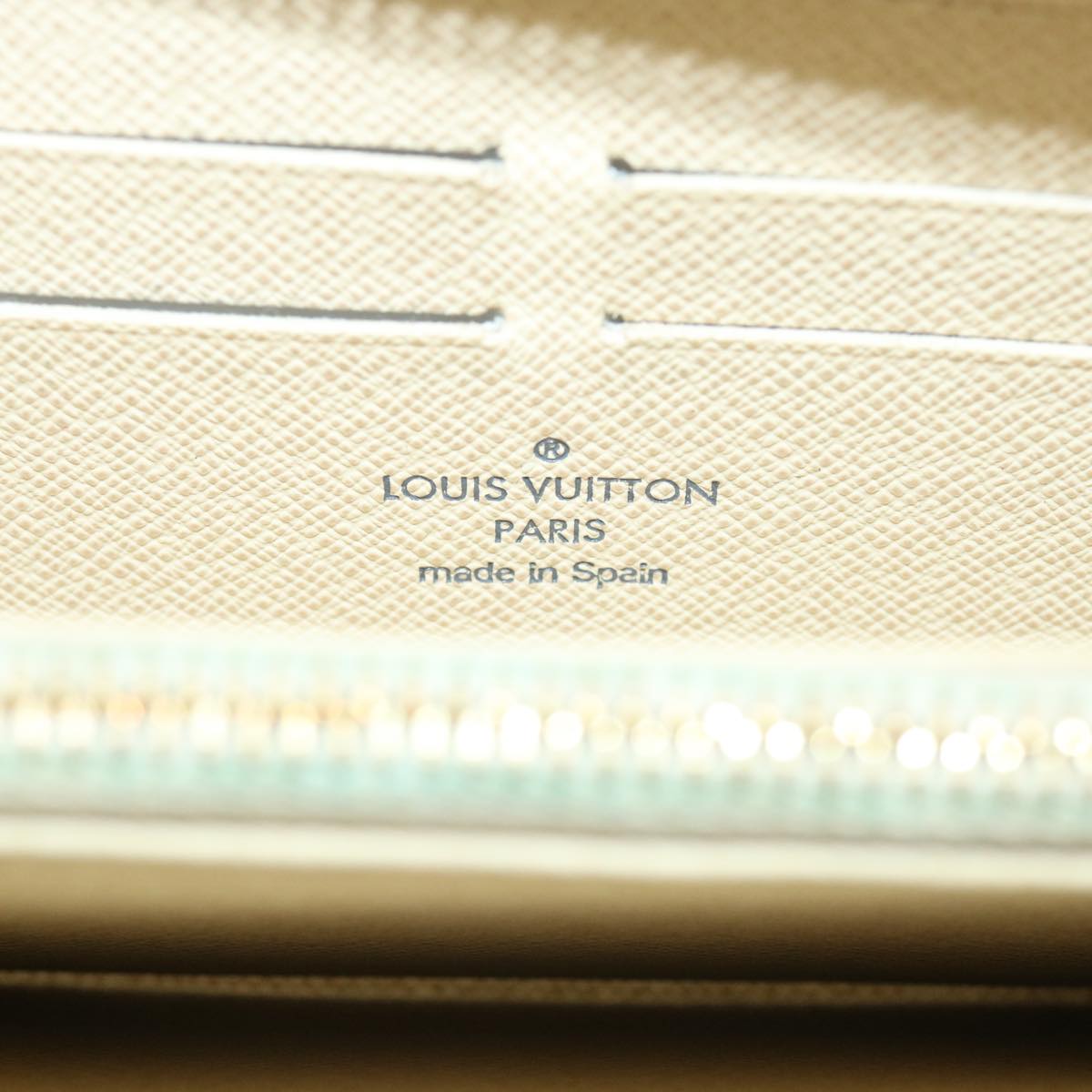 Louis Vuitton Turquoise Canvas Zippy wallet wallet accessories