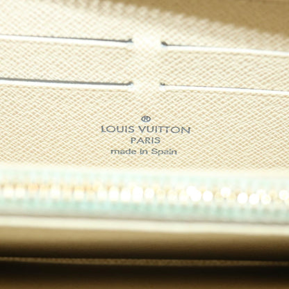 Louis Vuitton Turquoise Canvas Zippy wallet wallet accessories