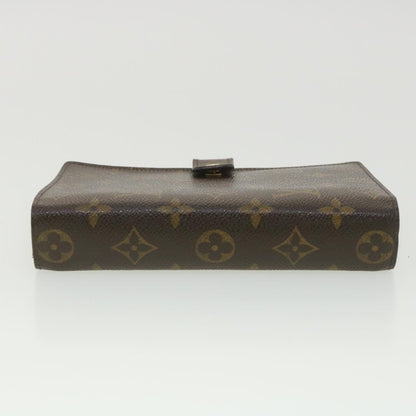 Louis Vuitton Brown Canvas Agenda cover wallet accessories
