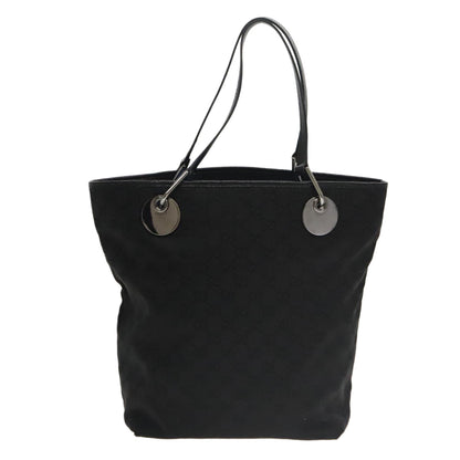 Gucci -- Black Canvas Tote Bag