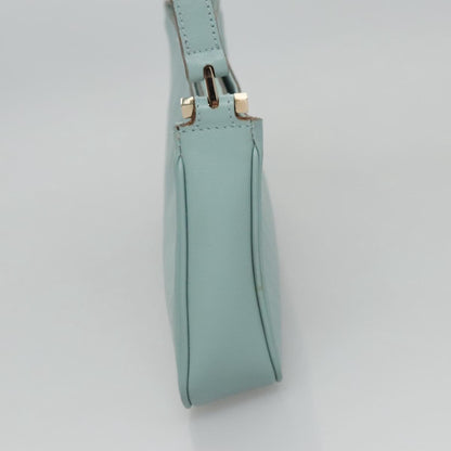 Gucci Micro Small Gg Canvas Blue Leather Shoulder Bag