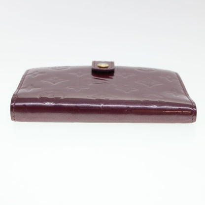 Louis Vuitton Bordeaux Patent leather Agenda cover wallet accessories