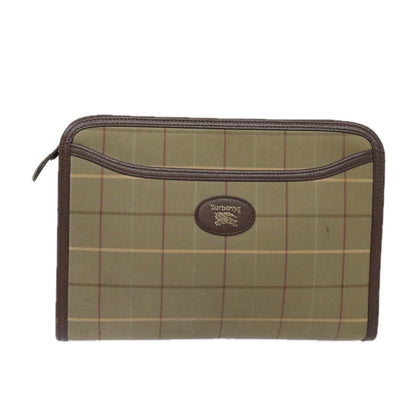 BURBERRY Nova Check Clutch Bag