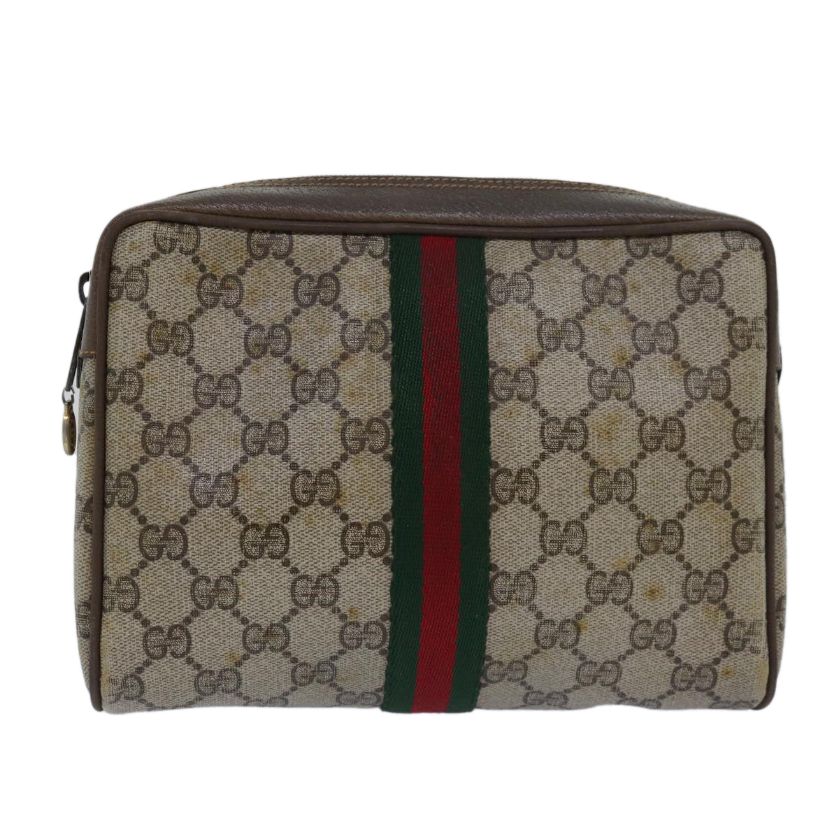 Gucci Gg Canvas Beige Canvas Clutch Bag ()