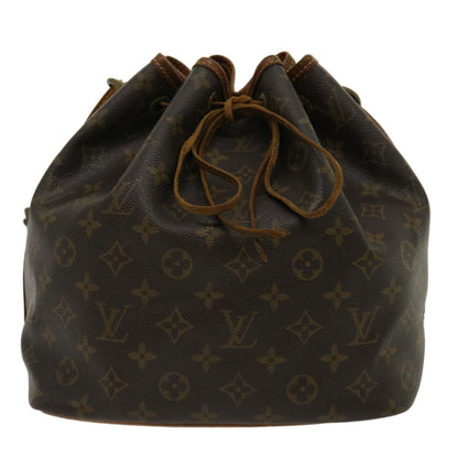Louis Vuitton Brown Canvas Petit Noe shoulder bag