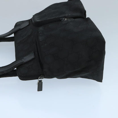 Gucci Gg Canvas Black Canvas Shoulder Bag