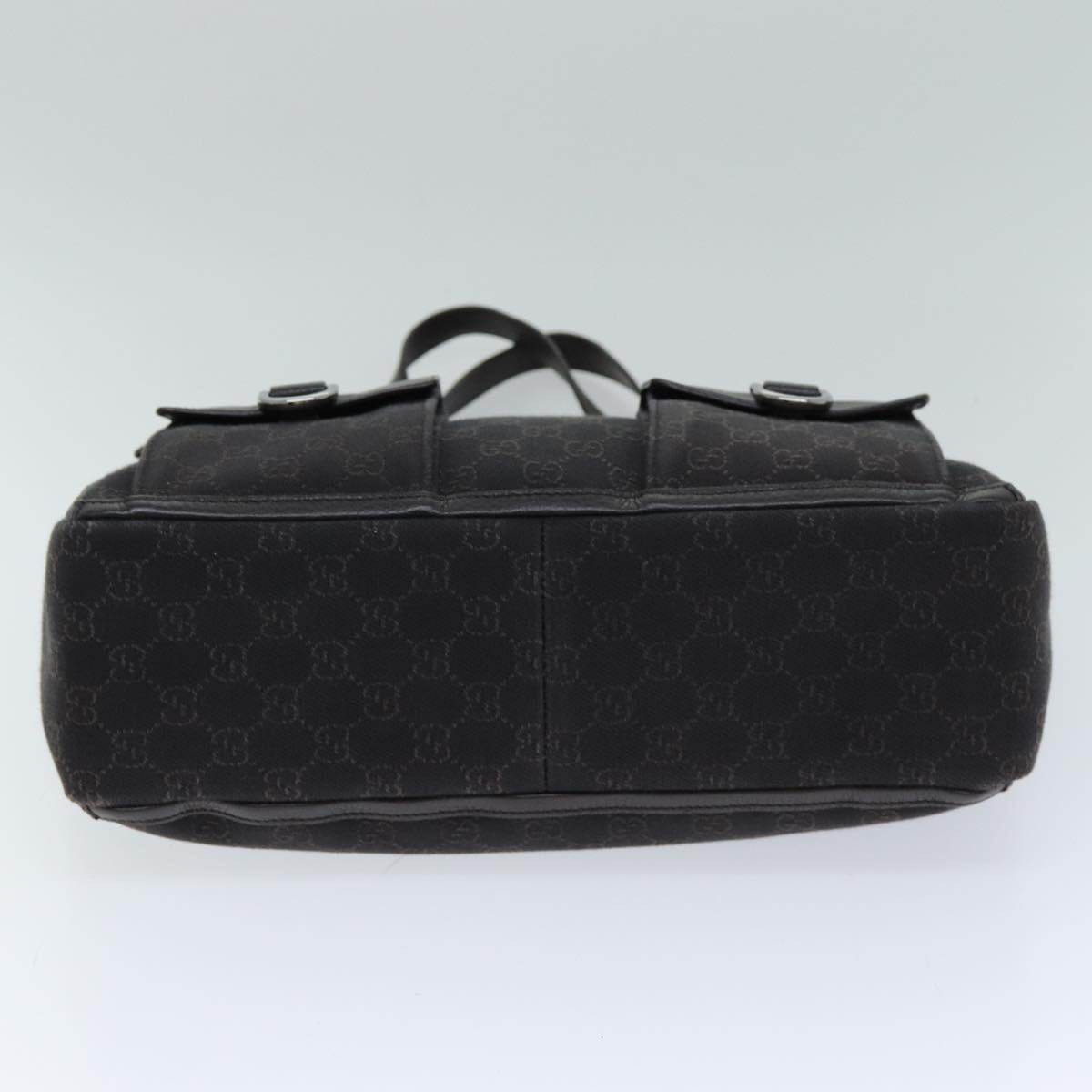 Gucci Abbey Brown Canvas Tote Bag