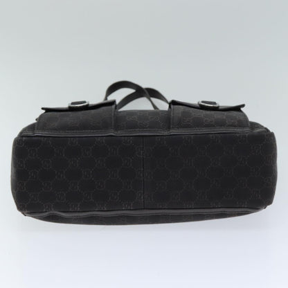 Gucci Abbey Brown Canvas Tote Bag