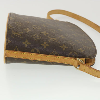 Louis Vuitton Brown Canvas Drouot shoulder bag
